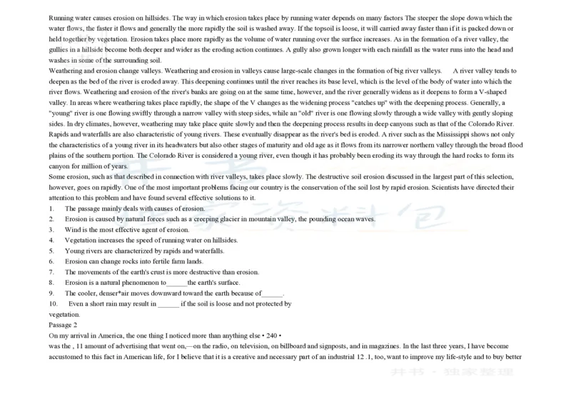 大学英语四级阅读200篇_大学英语四六级_赠送_四六级作文模板+单词_阅读