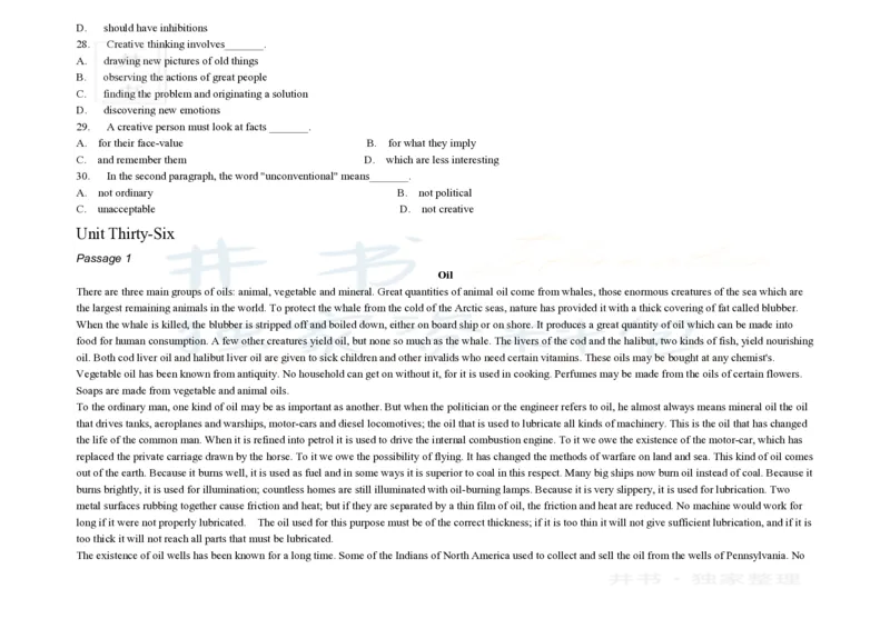 大学英语四级阅读200篇_大学英语四六级_赠送_四六级作文模板+单词_阅读