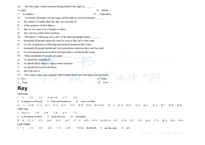 大学英语四级阅读200篇_大学英语四六级_赠送_四六级作文模板+单词_阅读