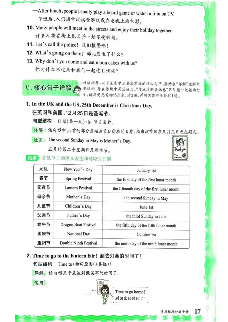 剑桥版英语六年级上册《考点梳理补缺手册》（24秋）_26春四年级上下册人教版_四上英语合集人教版PEP英语四年级上册新教材（教学视频+课件+动画+音频+练习+教案）_17练习资料
