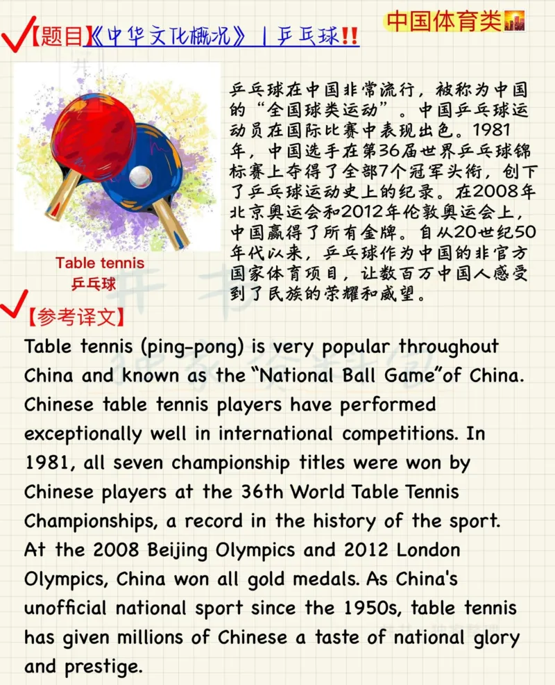 中国文化概况4级翻译预测_大学英语四六级_赠送_四六级作文模板+单词_四级翻译预测