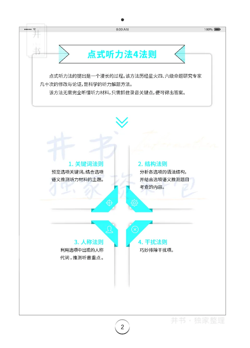 5四级听力技巧_大学英语四六级_赠送_四六级作文模板+单词_四六级听力技巧