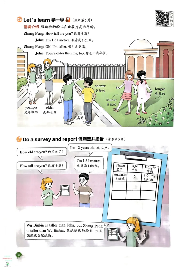 六年级英语下册25春人教PEP版《一本预习笔记》_26春四年级上下册人教版_四上英语合集人教版PEP英语四年级上册新教材（教学视频+课件+动画+音频+练习+教案）_17练习资料