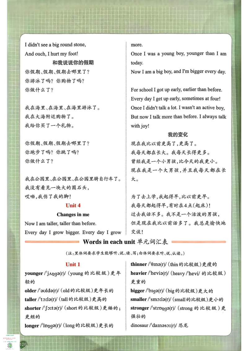 六年级英语下册25春人教PEP版《一本预习笔记》_26春四年级上下册人教版_四上英语合集人教版PEP英语四年级上册新教材（教学视频+课件+动画+音频+练习+教案）_17练习资料