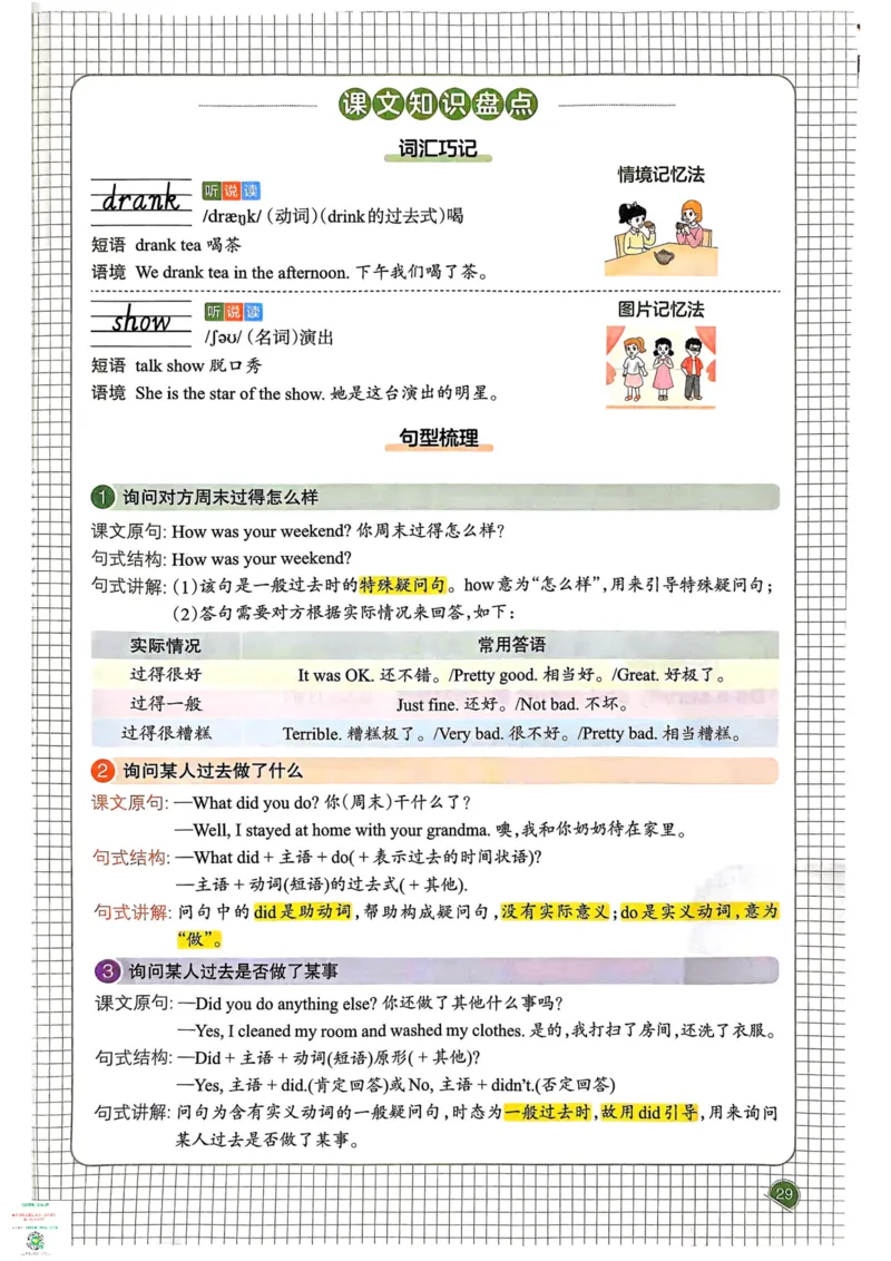 六年级英语下册25春人教PEP版《一本预习笔记》_26春四年级上下册人教版_四上英语合集人教版PEP英语四年级上册新教材（教学视频+课件+动画+音频+练习+教案）_17练习资料