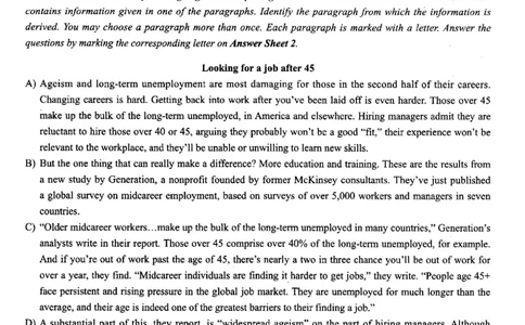 2025.12四级真题第3套_大学英语四六级_大学英语四级+六级_四级真题_四级真题_2025年12月CET4题+答案+音频新