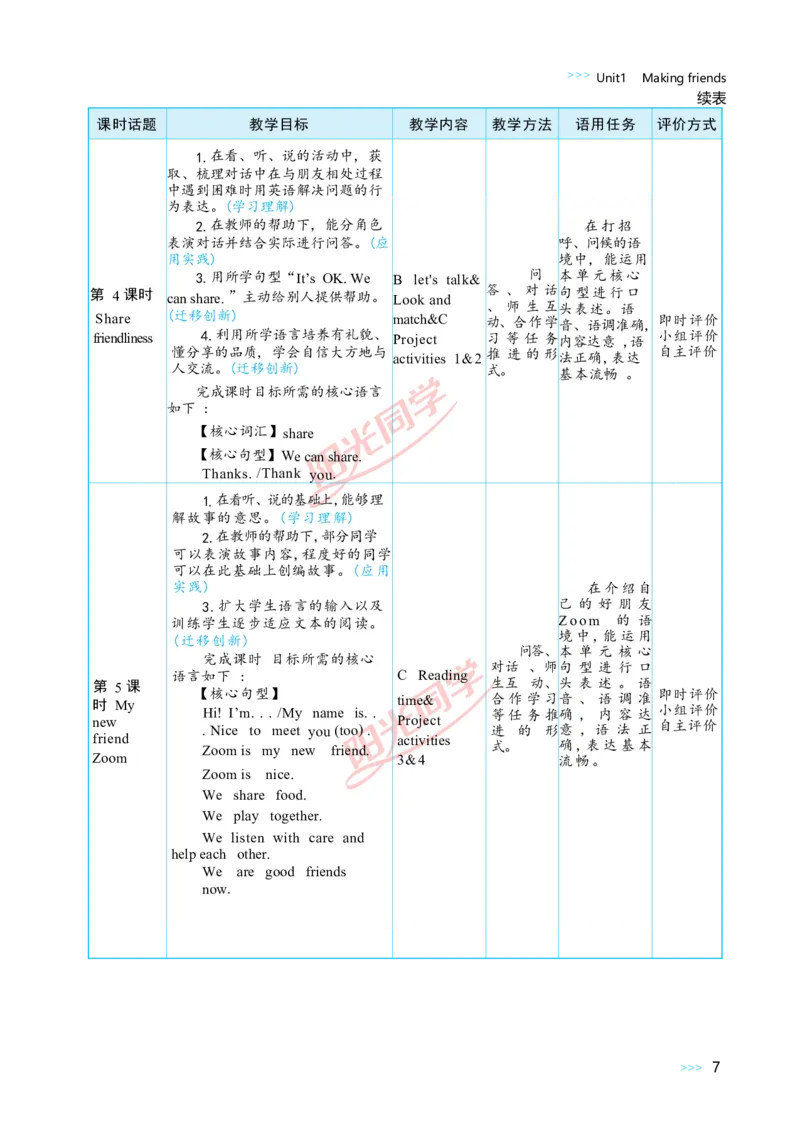 教案正文3上_Unit1_26春四年级上下册人教版_四上英语合集人教版PEP英语四年级上册新教材（教学视频+课件+动画+音频+练习+教案）_19同步教案课件_人教pep3_3-6上册