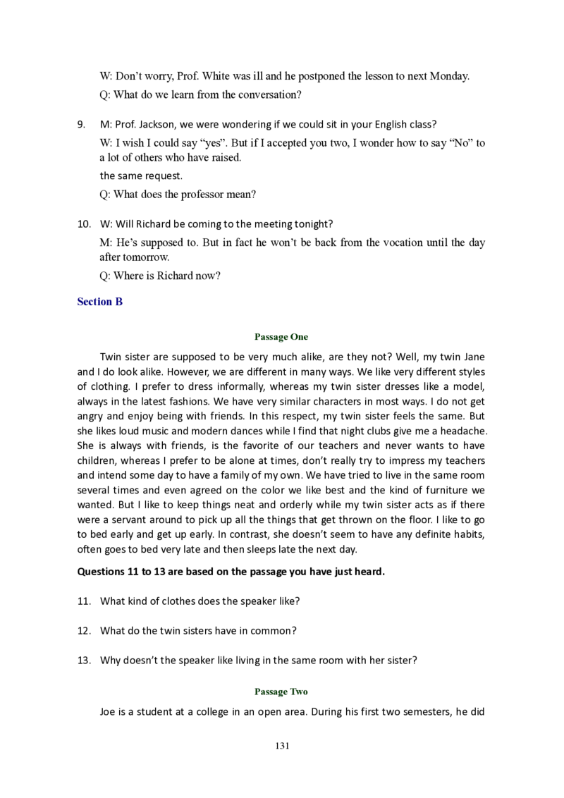 大学英语六级(CET-6)历年真题大全[90-07年37套]_大学英语四六级_大学英语四级+六级_六级真题_六级真题_1990年-2018年真题资料合集_1990&mdash;2007年6月CET6