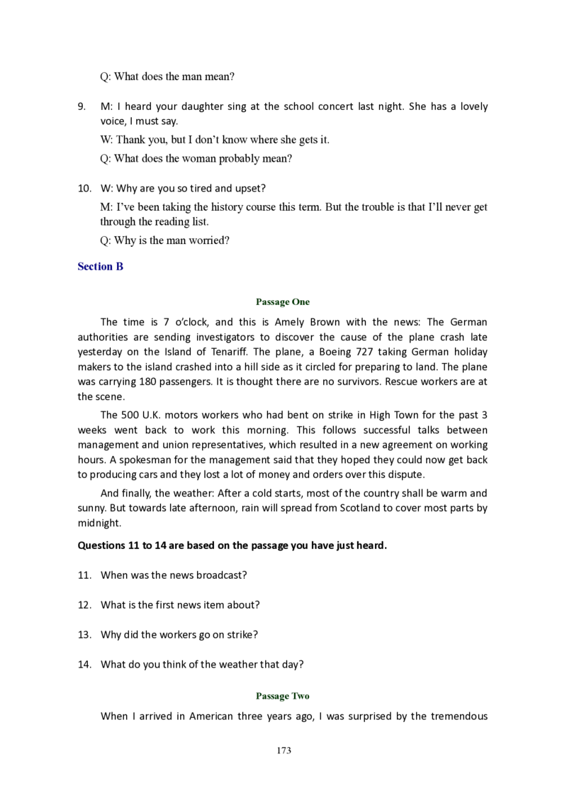 大学英语六级(CET-6)历年真题大全[90-07年37套]_大学英语四六级_大学英语四级+六级_六级真题_六级真题_1990年-2018年真题资料合集_1990&mdash;2007年6月CET6