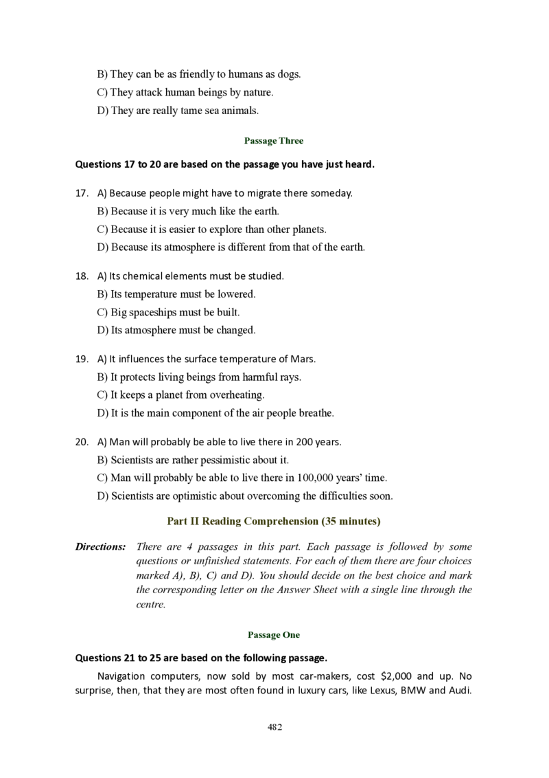 大学英语六级(CET-6)历年真题大全[90-07年37套]_大学英语四六级_大学英语四级+六级_六级真题_六级真题_1990年-2018年真题资料合集_1990&mdash;2007年6月CET6