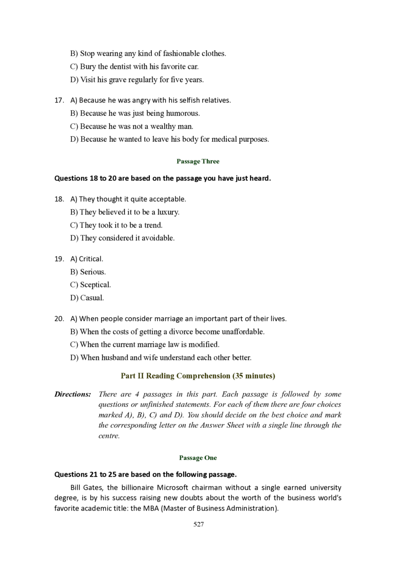 大学英语六级(CET-6)历年真题大全[90-07年37套]_大学英语四六级_大学英语四级+六级_六级真题_六级真题_1990年-2018年真题资料合集_1990&mdash;2007年6月CET6