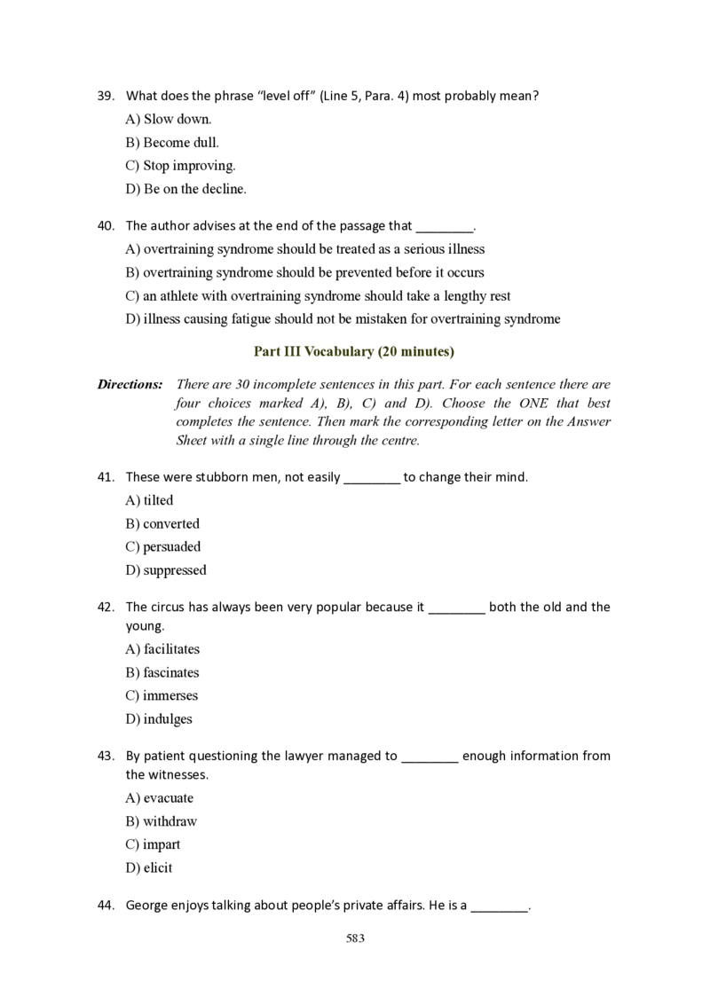 大学英语六级(CET-6)历年真题大全[90-07年37套]_大学英语四六级_大学英语四级+六级_六级真题_六级真题_1990年-2018年真题资料合集_1990&mdash;2007年6月CET6