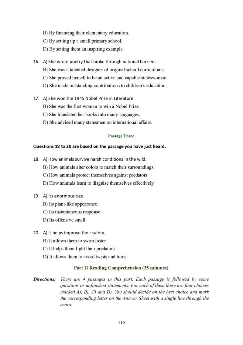 大学英语六级(CET-6)历年真题大全[90-07年37套]_大学英语四六级_大学英语四级+六级_六级真题_六级真题_1990年-2018年真题资料合集_1990&mdash;2007年6月CET6