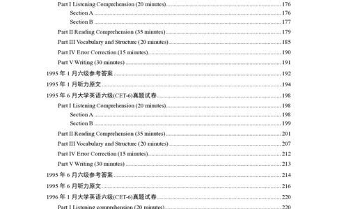 大学英语六级(CET-6)历年真题大全[90-07年37套]_大学英语四六级_大学英语四级+六级_六级真题_六级真题_1990年-2018年真题资料合集_1990&mdash;2007年6月CET6