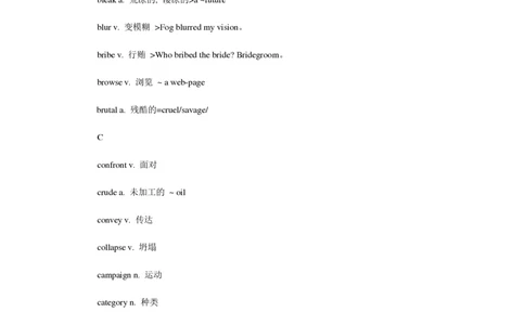 英语六级阅读词汇-考前必备词汇_大学英语四六级_赠送_四六级作文模板+单词_四六级词汇