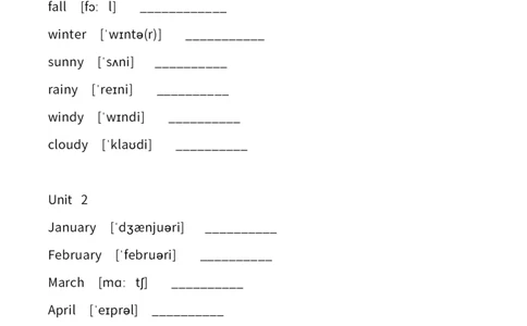 广东小学开心学英语五年级上册单词中英文默写表-无水印_26春四年级上下册人教版_四上英语合集人教版PEP英语四年级上册新教材（教学视频+课件+动画+音频+练习+教案）_17练习资料