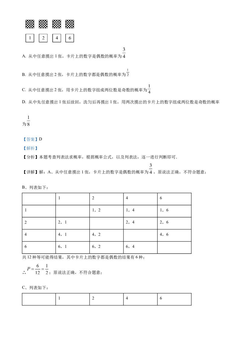精品解析：安徽省滁州市来安县2025年九年级中考一模数学试卷（解析版）_2025年安徽省中考模拟试卷数学_2025年安徽数学一模卷62份
