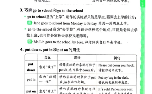 剑桥版英语四年级上册《考点梳理补缺手册》（24秋）_26春四年级上下册人教版_四上英语合集人教版PEP英语四年级上册新教材（教学视频+课件+动画+音频+练习+教案）_17练习资料
