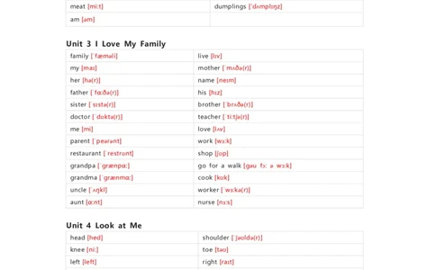 冀教版（一起）英语三年级上册单词默写表_26春四年级上下册人教版_四上英语合集人教版PEP英语四年级上册新教材（教学视频+课件+动画+音频+练习+教案）_17练习资料_冀教版（一起）