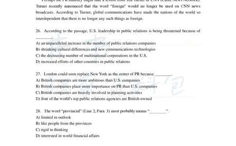 新东方四级精品班讲义-阅读讲义_大学英语四六级_赠送_四六级作文模板+单词_阅读
