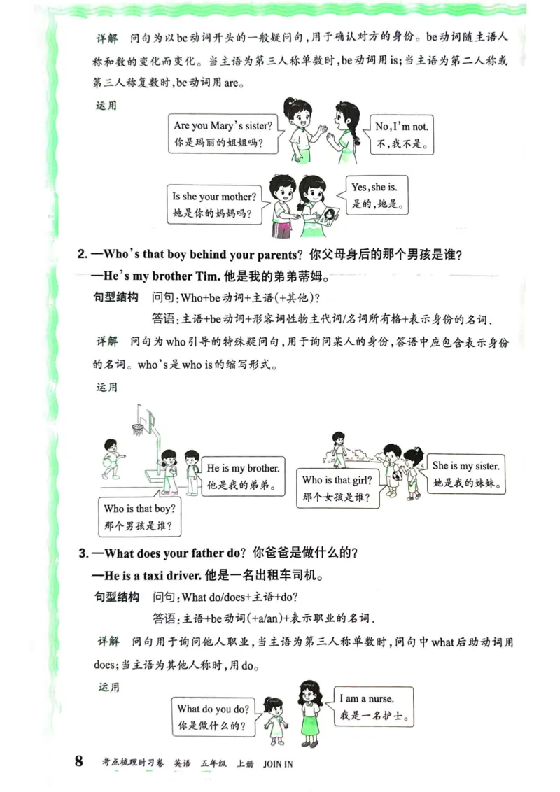 剑桥版英语五年级上册《考点梳理补缺手册》（24秋）_26春四年级上下册人教版_四上英语合集人教版PEP英语四年级上册新教材（教学视频+课件+动画+音频+练习+教案）_17练习资料