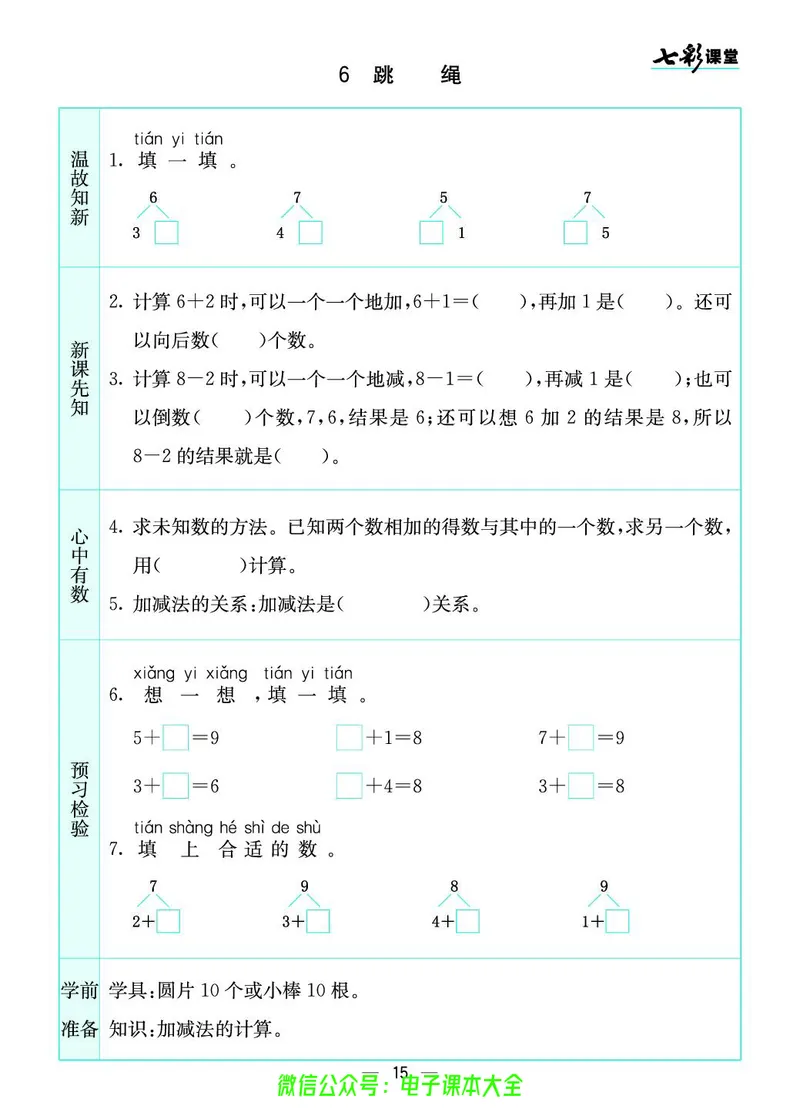 北师大1a_26春四年级上下册人教版_四上英语合集人教版PEP英语四年级上册新教材（教学视频+课件+动画+音频+练习+教案）_17练习资料_小学英语（预习复习资料大礼包）_《预习卡》