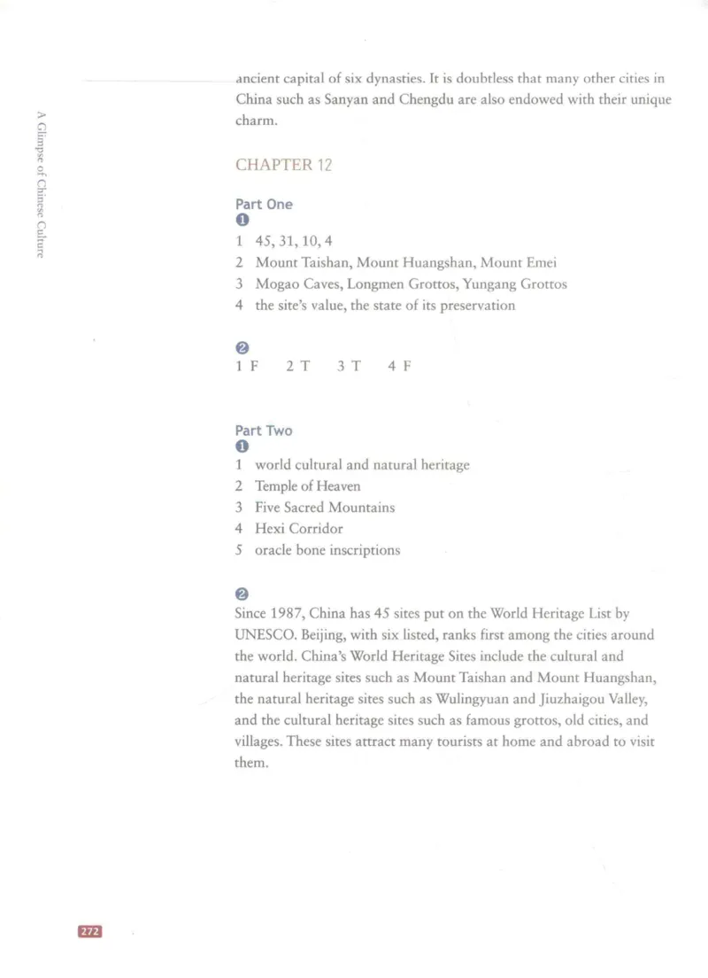 《中国文化概况》（历年翻译题来源）_大学英语四六级_赠送_四六级作文模板+单词_中国文化概况