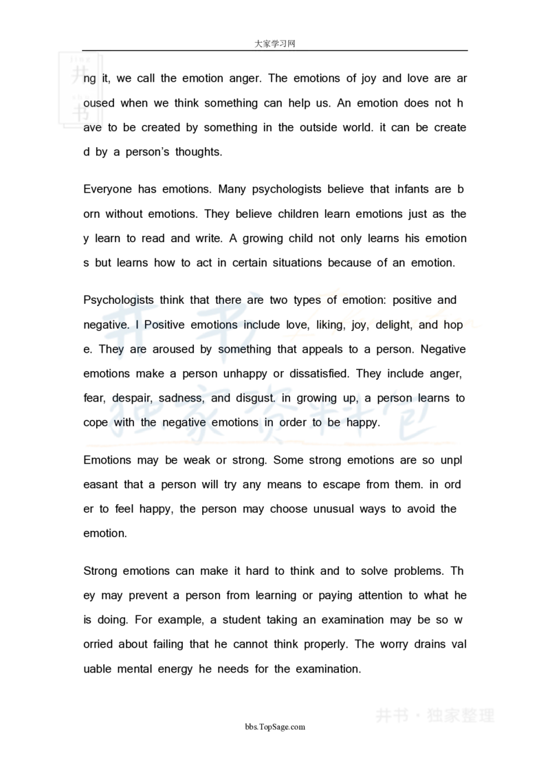 四级英语阅读理解20篇_大学英语四六级_赠送_四六级作文模板+单词_阅读