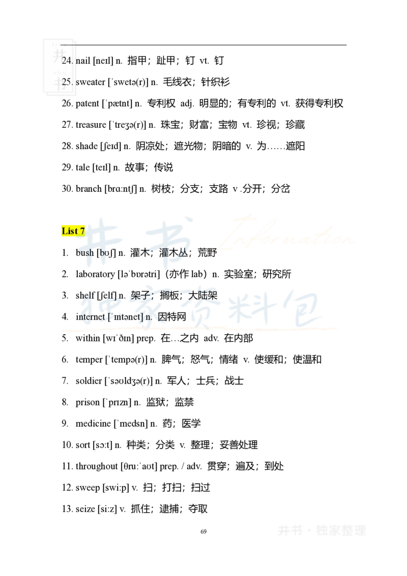 2四级核心1500词_大学英语四六级_赠送_四六级作文模板+单词_四六级冲刺词汇