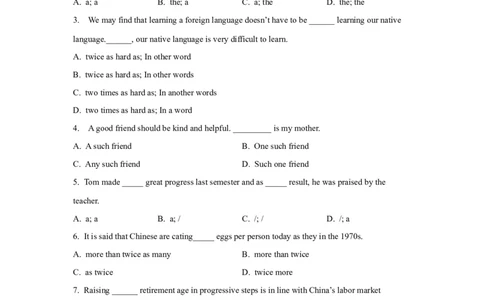 02冠词与数词(精练)-2024年高考英语一轮复习语法能力突破必备(PPT+复习卡+精练题)(通用版)_03高考英语_通用版（老高考）复习资料_2024年复习资料_02.冠词与数词(PPT+复习卡+精练题)(通用版)