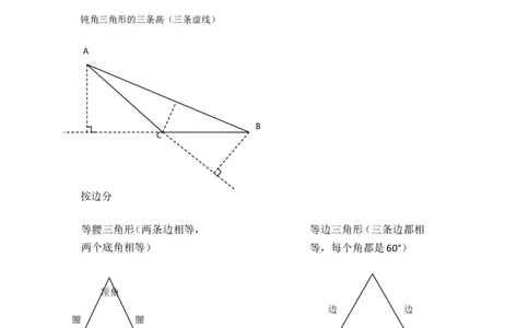 三角形知识点总结（1）_2026春人教版数学四年级下册_四下人教数学_四年级下册_知识总结
