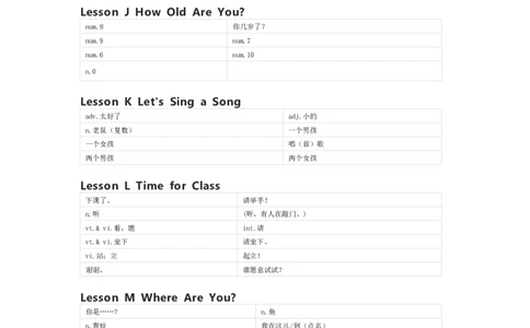 川教版英语三年级上册单词默写表_26春四年级上下册人教版_四上英语合集人教版PEP英语四年级上册新教材（教学视频+课件+动画+音频+练习+教案）_17练习资料_《小学英语单词默写表》