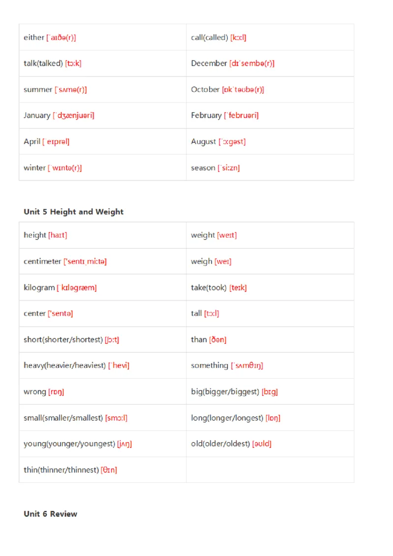 北师大三起六年级上英语单词默写_26春四年级上下册人教版_四上英语合集人教版PEP英语四年级上册新教材（教学视频+课件+动画+音频+练习+教案）_17练习资料_《小学英语单词默写表》
