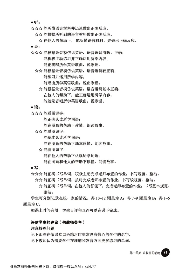 冀教教师用书（三年级起点）3下册_26春四年级上下册人教版_四上英语合集人教版PEP英语四年级上册新教材（教学视频+课件+动画+音频+练习+教案）_16教师用书_小学英语