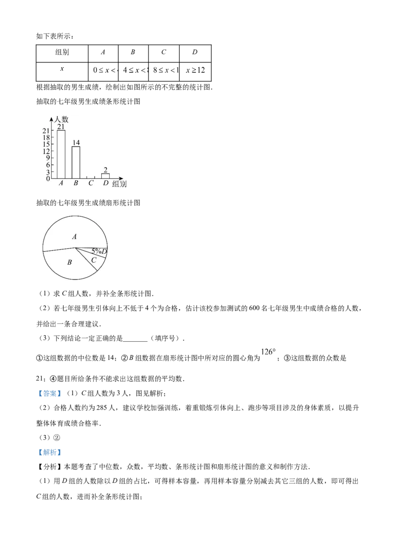精品解析：2025年安徽省滁州市明光市中考一模数学试题（解析版）_2025年安徽省中考模拟试卷数学_2025年安徽数学一模卷62份_精品解析：2025年安徽省滁州市明光市中考一模数学试题