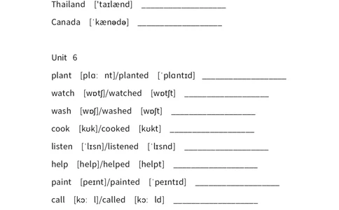 广东小学开心学英语六年级上册单词中英文默写表-无水印_26春四年级上下册人教版_四上英语合集人教版PEP英语四年级上册新教材（教学视频+课件+动画+音频+练习+教案）_17练习资料