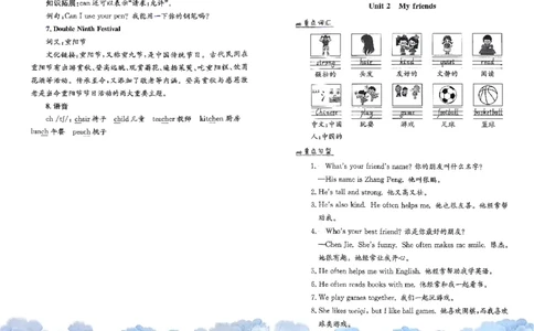 小学英语《单元知识梳理》4年级上册（25秋）_26春四年级上下册人教版_四上英语合集人教版PEP英语四年级上册新教材（教学视频+课件+动画+音频+练习+教案）_20知识点总结