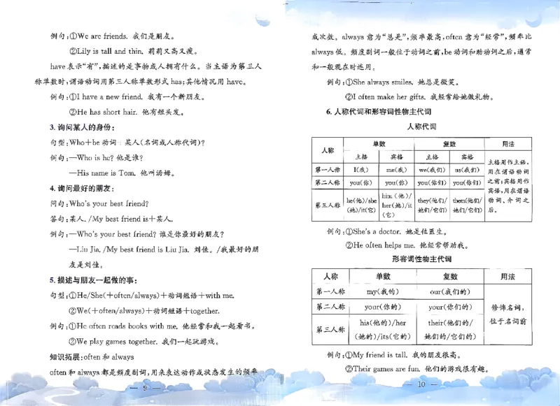 小学英语《单元知识梳理》4年级上册（25秋）_26春四年级上下册人教版_四上英语合集人教版PEP英语四年级上册新教材（教学视频+课件+动画+音频+练习+教案）_20知识点总结