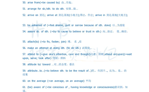 四六级最后的翻译题常考词组100条_大学英语四六级_赠送_四六级作文模板+单词_阅读