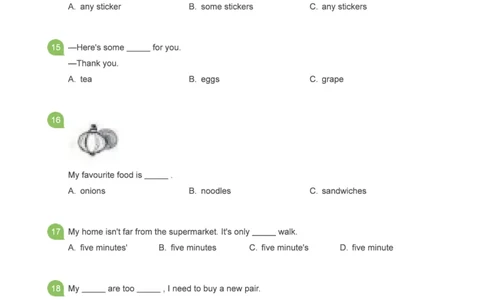 小学语法1000题_26春四年级上下册人教版_四上英语合集人教版PEP英语四年级上册新教材（教学视频+课件+动画+音频+练习+教案）_17练习资料_小学英语（预习复习资料大礼包）