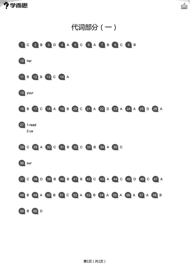 小学语法1000题_26春四年级上下册人教版_四上英语合集人教版PEP英语四年级上册新教材（教学视频+课件+动画+音频+练习+教案）_17练习资料_小学英语（预习复习资料大礼包）