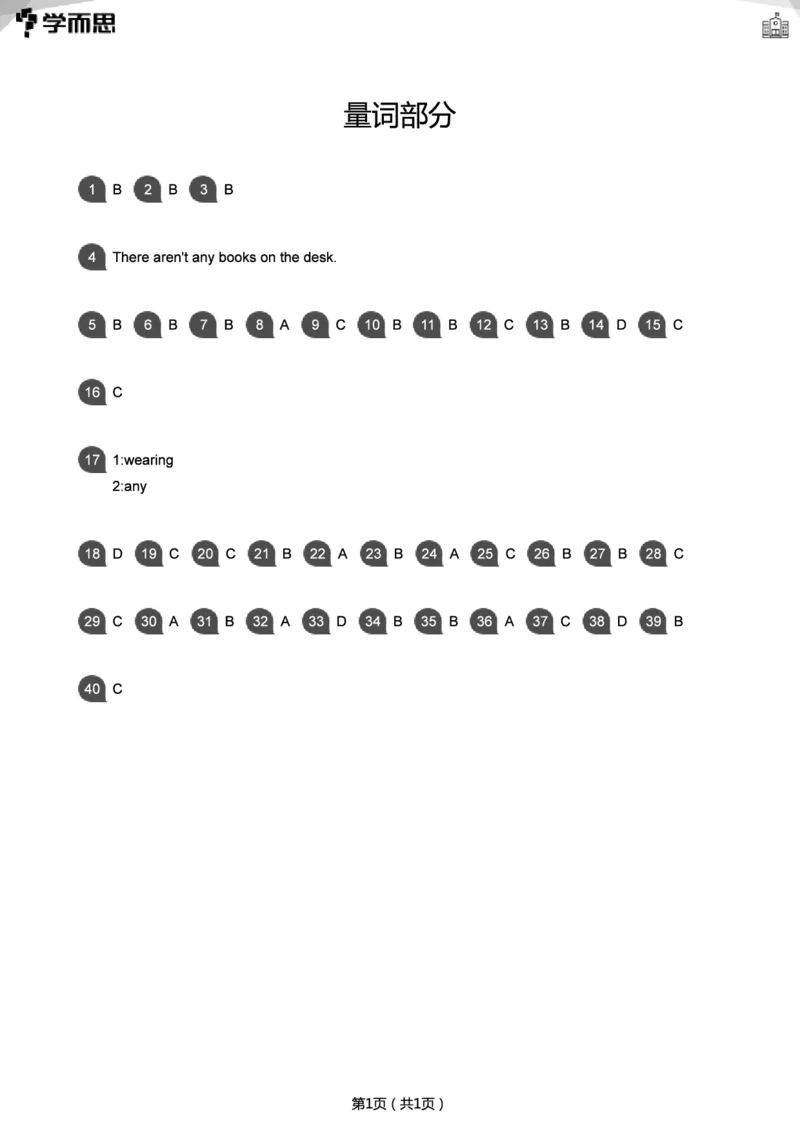 小学语法1000题_26春四年级上下册人教版_四上英语合集人教版PEP英语四年级上册新教材（教学视频+课件+动画+音频+练习+教案）_17练习资料_小学英语（预习复习资料大礼包）
