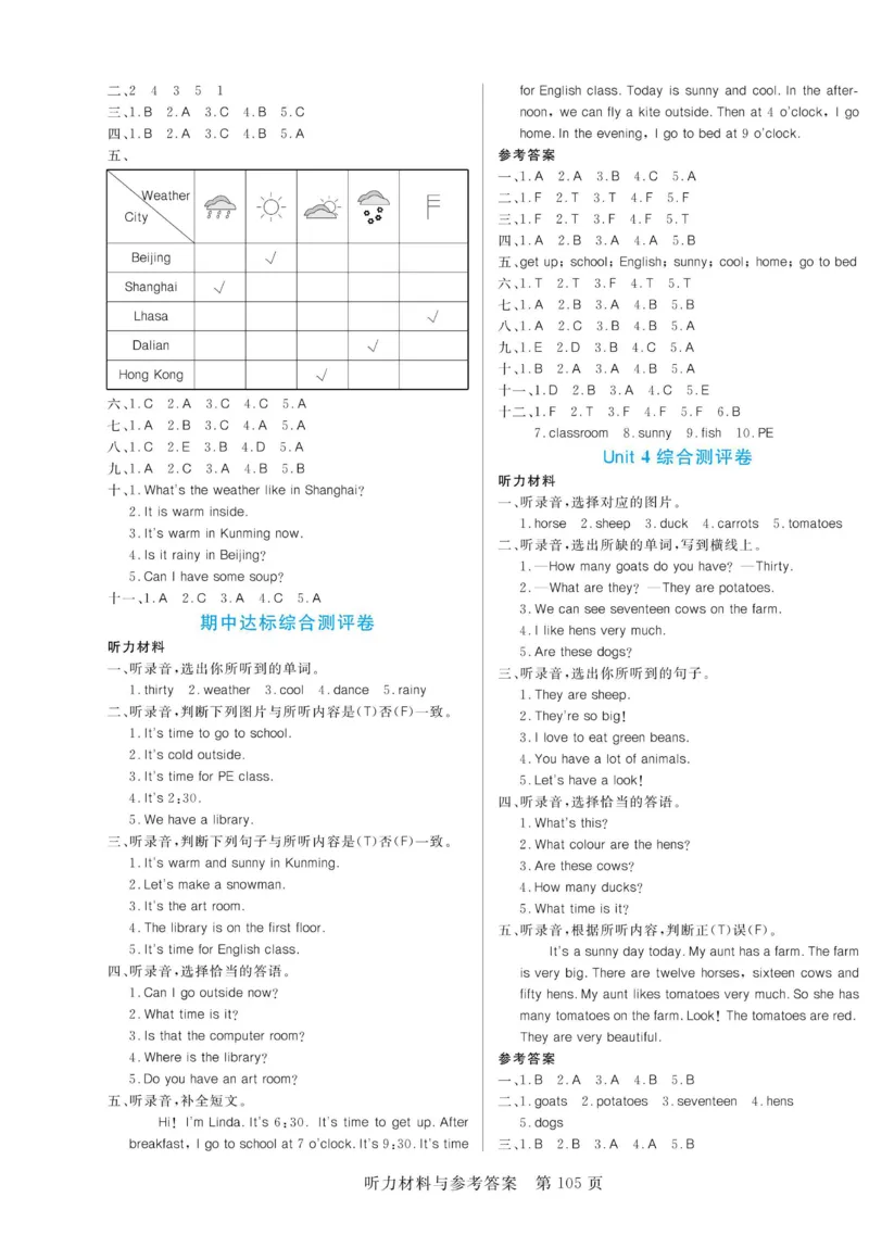 四下英语《黄冈名师天天练》练习册+知识卡+试卷+答案_26春四年级上下册人教版_四上英语合集人教版PEP英语四年级上册新教材（教学视频+课件+动画+音频+练习+教案）_17练习资料