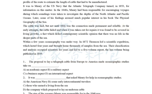 四级阅读理解练习材料_大学英语四六级_赠送_四六级作文模板+单词_阅读