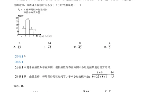 精品解析：2025年安徽省合肥市卓越中学中考第三次模拟数学试卷（解析版）_2025年安徽省中考模拟试卷数学_2025年安徽数学三模卷68份
