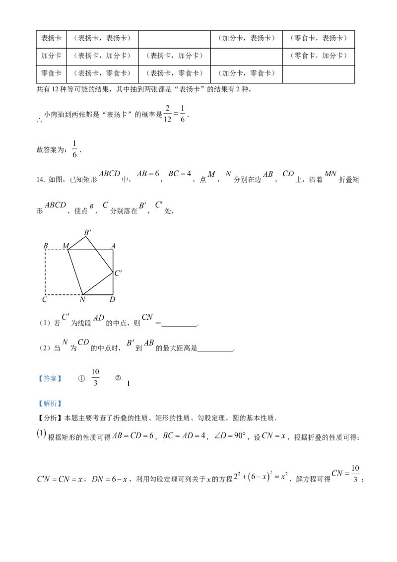 精品解析：2025年安徽省合肥市寿春中学(南国校区)九年级中考一模数学试卷（解析版）_2025年安徽省中考模拟试卷数学_2025年安徽数学一模卷62份