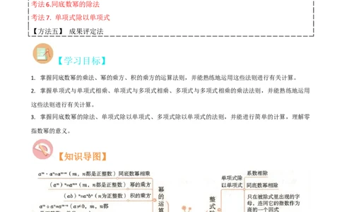 专题14.1整式的乘法（10个知识点5种题型5个易错点7个中考考点）（教师版）_初中数学_八年级数学上册（人教版）_常见题型通关讲解练-V3_2024版