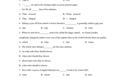 10名词性从句(精练)-2024年高考英语一轮复习语法能力突破必备(PPT+复习卡+精练题)(通用版)_03高考英语_通用版（老高考）复习资料_2024年复习资料_10.名词性从句(PPT+复习卡+精练题)(通用版)