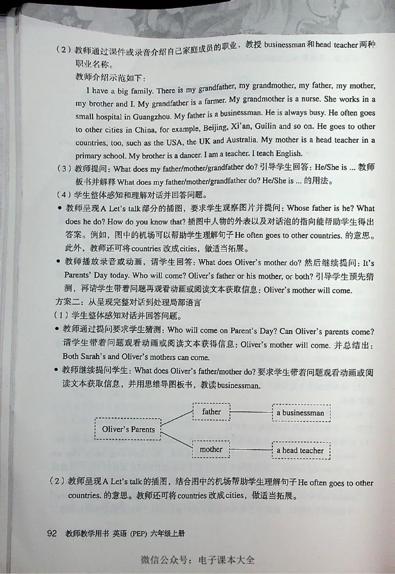 英语PEP6A教师教学用书_26春四年级上下册人教版_四上英语合集人教版PEP英语四年级上册新教材（教学视频+课件+动画+音频+练习+教案）_16教师用书_小学英语_人教版PEP