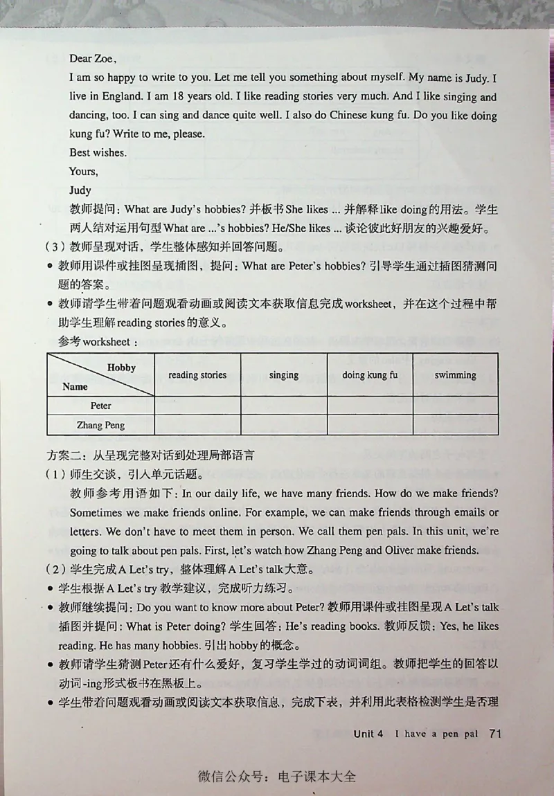 英语PEP6A教师教学用书_26春四年级上下册人教版_四上英语合集人教版PEP英语四年级上册新教材（教学视频+课件+动画+音频+练习+教案）_16教师用书_小学英语_人教版PEP
